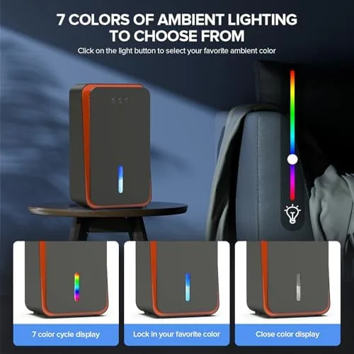 The 1000 sq.ft Dehumidifier for Home, Dehumidifiers for Basement, Bathroom, Bedroom in real use