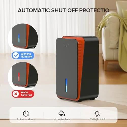 The 1000 sq.ft Dehumidifier for Home, Dehumidifiers for Basement, Bathroom, Bedroom compared in context