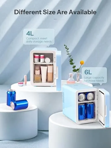 Testing the Reemix Skincare Fridge, Mini Beauty Fridge with LED Mirror | over two weeks