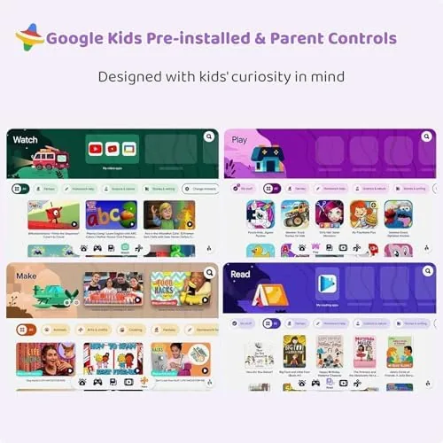 Close look at the COLORROOM 2026 Upgraded Android 15 Tablet, 10inch Kids Tablet, Octa-core build quality
