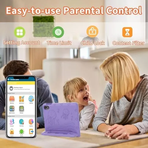 The COLORROOM 2026 Upgraded Android 15 Tablet, 10inch Kids Tablet, Octa-core compared in context