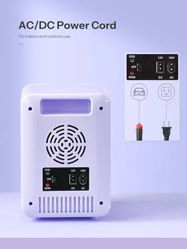The Reemix Skincare Fridge, Mini Beauty Fridge | with LED Mirror compared in context