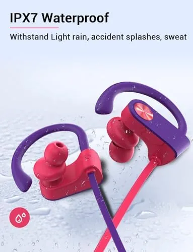 Another view of the Bluetooth 5.3 Headphones, Wireless Sports In-Ear Earbuds IPX7 Waterproof |