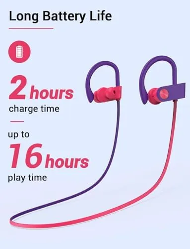 The Bluetooth 5.3 Headphones, Wireless Sports In-Ear Earbuds IPX7 Waterproof | compared in context