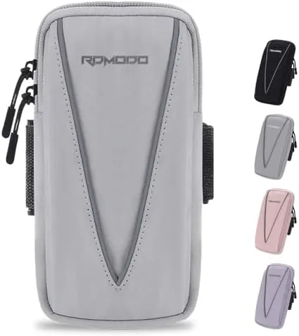 Testing the Phone Holder for Running Women Men, Large Capacity Armband 7.5" over two weeks