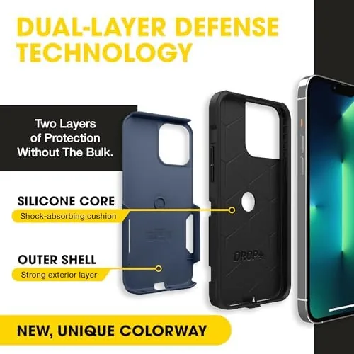 Close look at the OtterBox iPhone 12 Pro Max/13 Pro Max ,  Commuter Series build quality