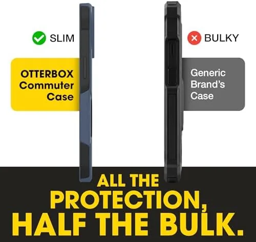 The OtterBox iPhone 12 Pro Max/13 Pro Max ,  Commuter Series in real use