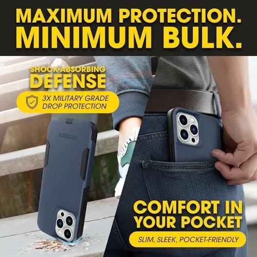 The OtterBox iPhone 12 Pro Max/13 Pro Max ,  Commuter Series compared in context