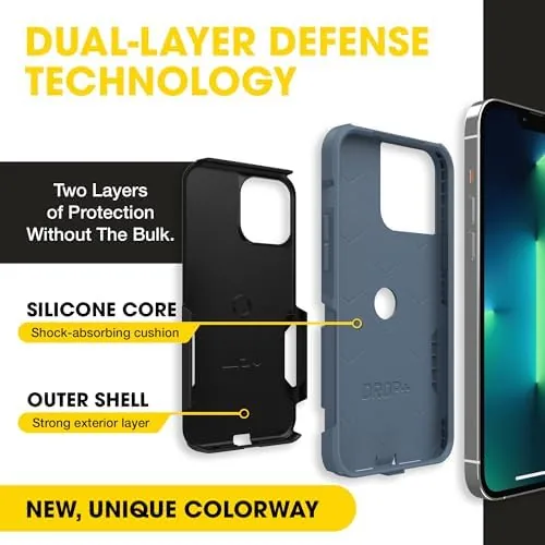 Close look at the OtterBox iPhone 12 Pro Max/13 Pro Max ,  Commuter Series build quality