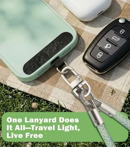 Another view of the Universal 3-in-1 Phone Lanyard Kit, Anti Theft Crossbody Strap and