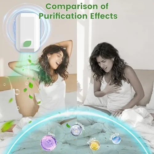 The Plug In Air Ionizers-6Pack,Negative Ion Air Purifier,Portable Ionic Air Purifier compared in context
