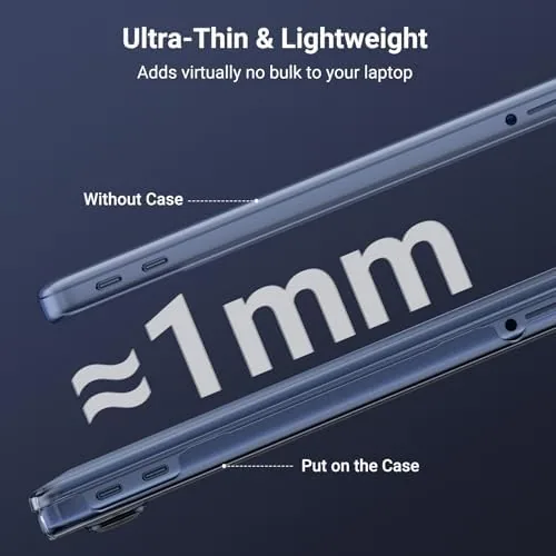 Another view of the MOSISO Compatible with MacBook Neo 13 inch Case 2026 A3404