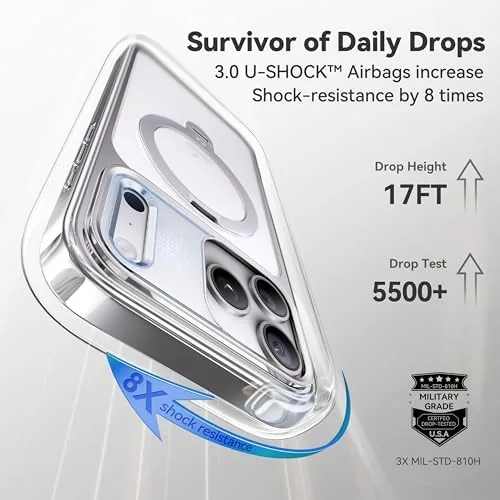Testing the CASEKOO Silver for iPhone 17 Pro Case with 360 Spin over two weeks