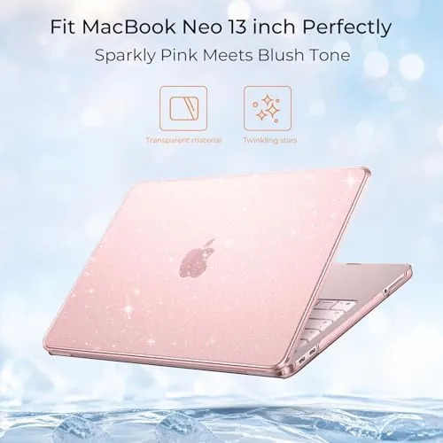 Close look at the EooCoo Case for MacBook Neo 13 inch 2026, Scratch Resistant build quality