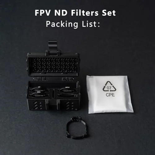 Another view of the MEIVIFPV FPV ND Filter Set for O4 Pro Air Unit