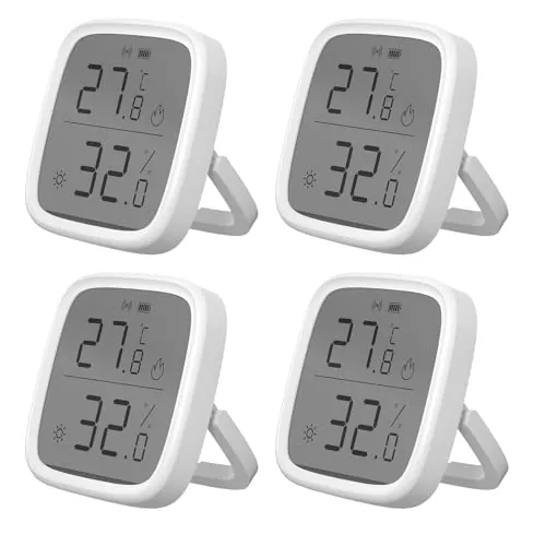 SONOFF Zigbee Indoor Temperature Humidity Sensor, SNZB-02D LCD Zigbee Thermometer Hygrometer, Works with Alexa Review: Tested and Rated