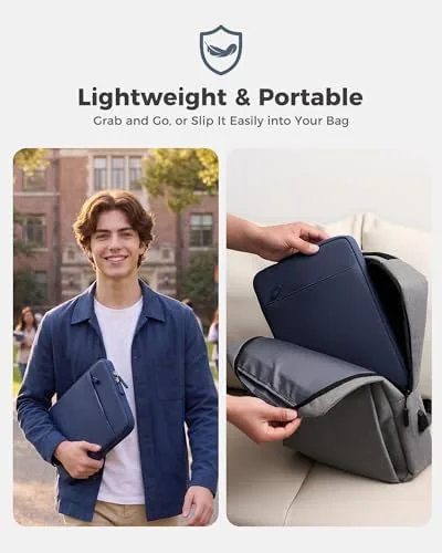 Another view of the ProCase MacBook Neo 13 Inch Sleeve for 2026 (A3404, A18