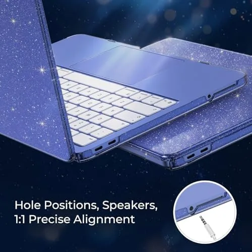 Another view of the EooCoo for MacBook Neo Case 13 inch 2026, 100% Match