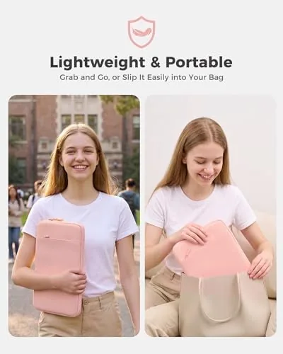 Another view of the ProCase MacBook Neo 13 Inch Sleeve for 2026 (A3404, A18