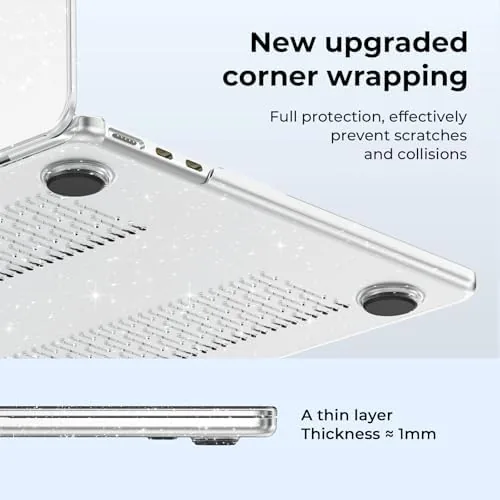 Close look at the EooCoo for MacBook Neo Case 13 inch 2026, 100% Match build quality