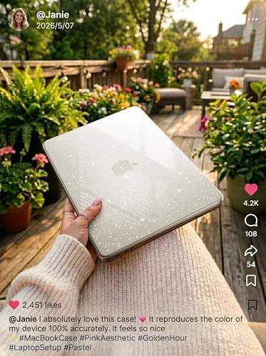 Another view of the EooCoo for MacBook Neo Case 13 inch 2026, 100% Match