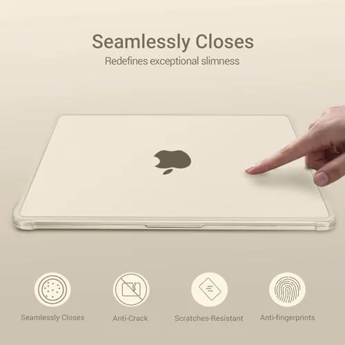 The MOSISO Compatible with MacBook Air 13 inch Case M5 2026 in real use