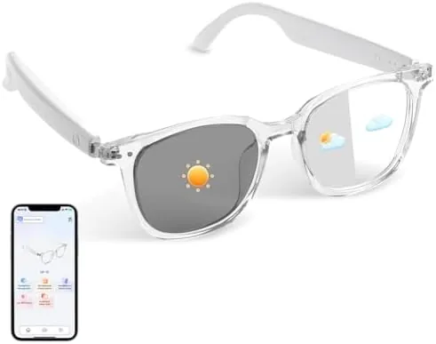 AI Smart Glasses, Bluetooth Audio Glasses with Real-Time Translator (164 Languages), Free APP, Photochromic Review: Tested and Rated