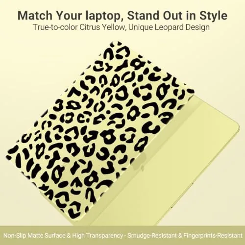 The MOSISO Leopard Grain Hard Case Compatible with MacBook Neo 13 compared in context