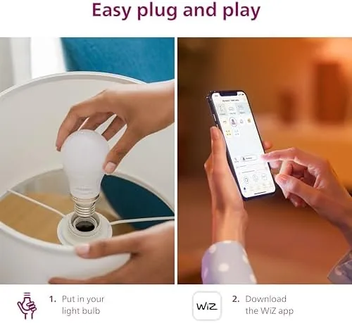 Another view of the PHILIPS Smart 150W A23 LED Light Bulbs 4-Pack - Connects