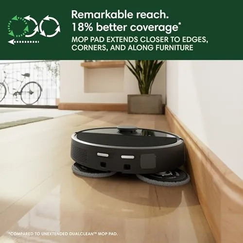 The iRobot Roomba 505X Robot Vacuum & Mop Combo, 70x More in real use