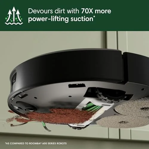 The iRobot Roomba 505X Robot Vacuum & Mop Combo, 70x More compared in context