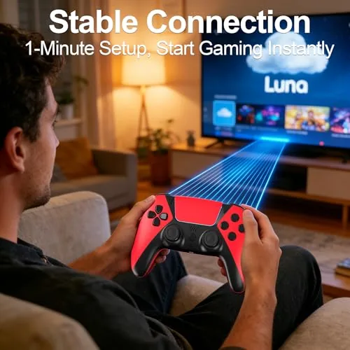 Another view of the KentroGrip Alternative for Luna Controller for Fire TV Stick, Wireless