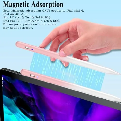 The Stylus Pen for Android Tablet, Tablet Pencil for iOS/Android,Gradient Pink in real use