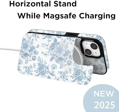 Another view of the uCOLOR for iPhone 13/14 Magsafe Wallet Case with Card Holder