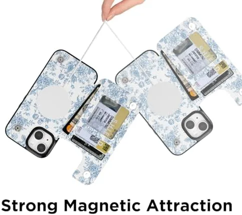 The uCOLOR for iPhone 13/14 Magsafe Wallet Case with Card Holder compared in context
