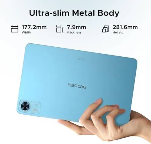 Detail shot of the T36 Android Tablet, 12 inch Tablet with 2.4K FHD+90Hz Display,32GB+256GB/2TB features