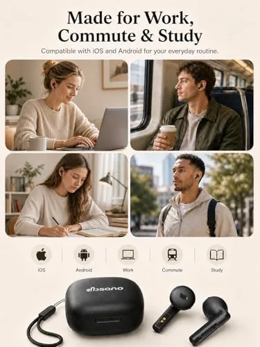 Another view of the dbsono True Wireless Earbuds Bluetooth Headphones: Ultra-Lightweight | All-Day Comfort