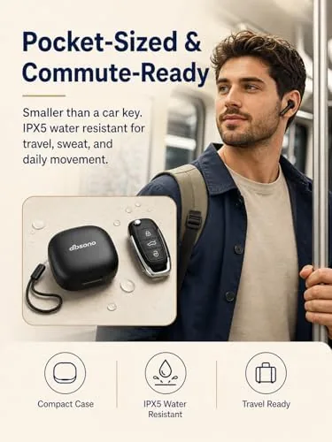 The dbsono True Wireless Earbuds Bluetooth Headphones: Ultra-Lightweight | All-Day Comfort compared in context