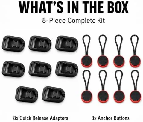 Testing the 8-Piece Camera Strap Quick Release Connector Kit | Includes quick-release over two weeks