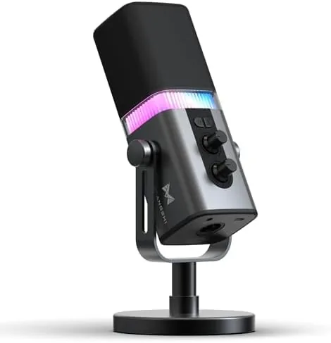 MAILANGSHI 192KHz/32bit Dynamic Podcast Microphone for PC, USB & XLR Mic with RGB Lighting Review: Tested and Rated