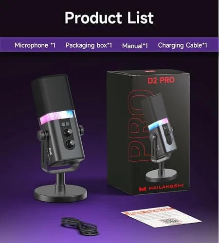 Testing the MAILANGSHI 192KHz/32bit Dynamic Podcast Microphone for PC, USB & XLR over two weeks
