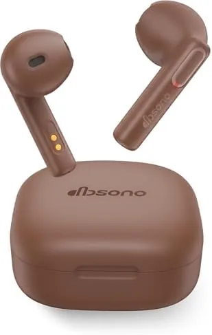 Overview of the dbsono True Wireless Earbuds Bluetooth Headphones: Ultra-Lightweight Brown | All-Day