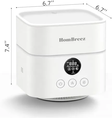 Close look at the Humidifier and Air Purifier in one, H13 True HEPA Filter build quality
