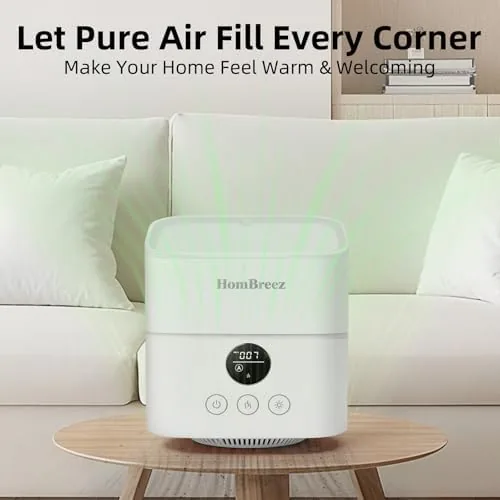 Another view of the Humidifier and Air Purifier in one, H13 True HEPA Filter
