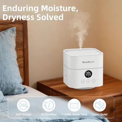 Testing the Humidifier and Air Purifier in one, H13 True HEPA Filter over two weeks