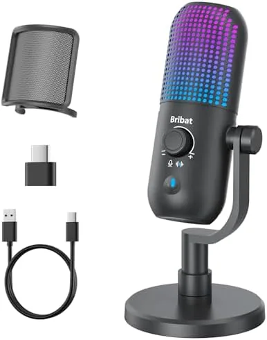 USB Microphone for PC Gaming,Streaming&Podcast,Plug & Play RGB Desktop Mic with One-Touch Mute,Cardioid Noise-Canceling Review: Tested and Rated