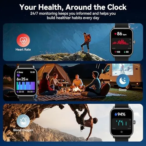 The Smart Watches for Men Women with Alexa Built-in, Bluetooth Call in real use