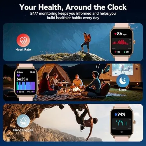 The Smart Watches for Men Women with Alexa Built-in, Bluetooth Call in real use