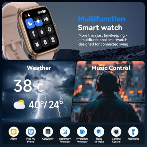 Testing the Smart Watches for Men Women with Alexa Built-in, Bluetooth Call over two weeks