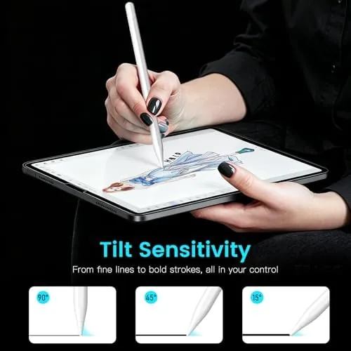 Testing the Stylus Pen for iPad 2026-2018, 35H Long Battery, Palm Rejection over two weeks